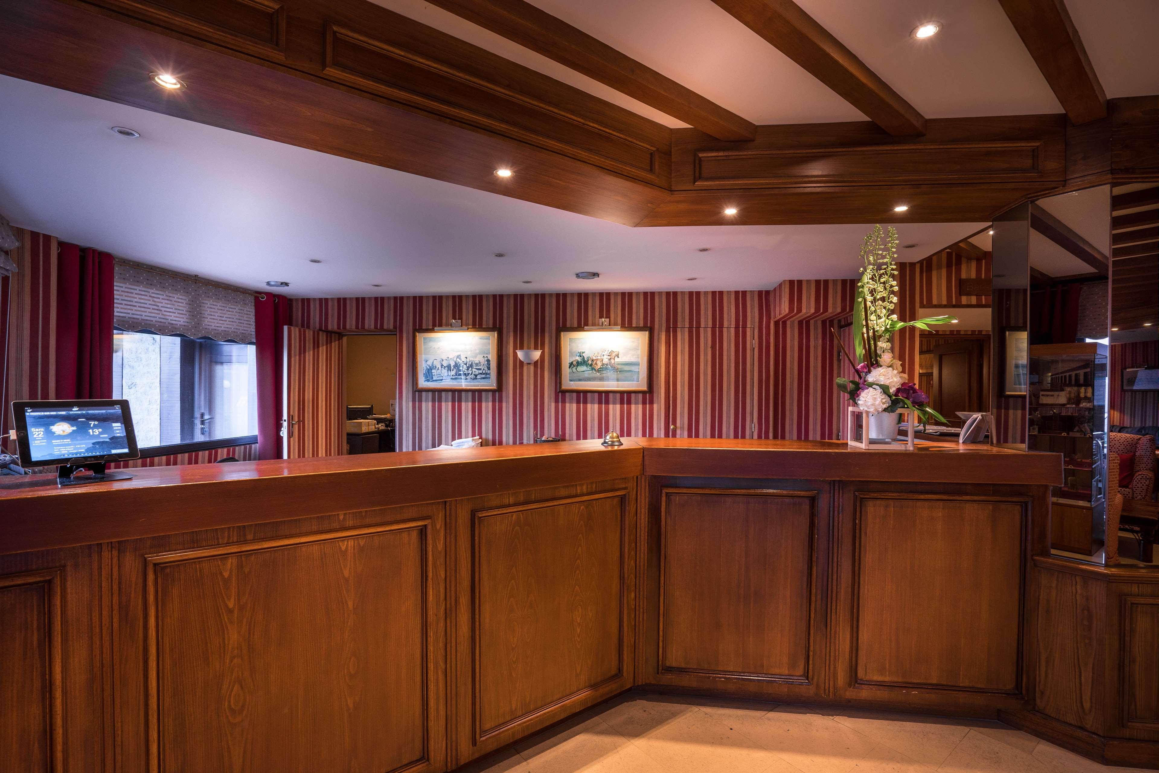 Best Western Plus Hostellerie Du Vallon Trouville-sur-mer Exteriör bild